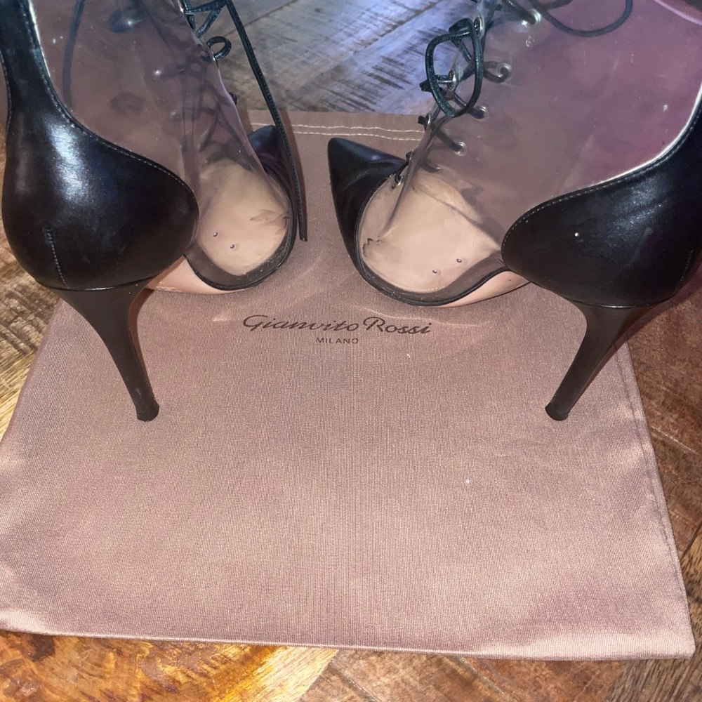 Gianvito Rossi ankle pvc booties - Picture 4 of 5